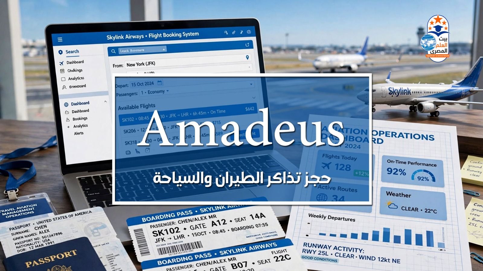 Amadeus Course - حجز تذاكر الطيران والسياحة
